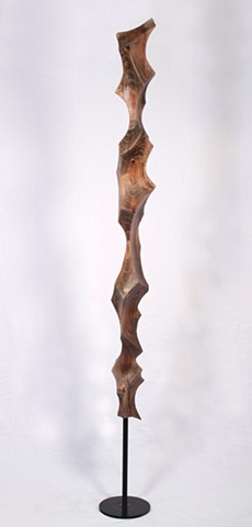 Untitled.
(Figurative Wood Sculpture, Redwood #1s)