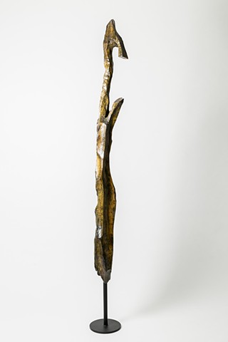 Untitled.
(Figurative Wood Sculpture, Pine #1s)