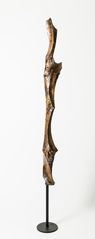 Untitled.
(Figurative Wood Sculpture, Madrone #1)