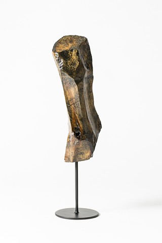 Untitled.
(Figurative Wood Sculpture, Pine #1)