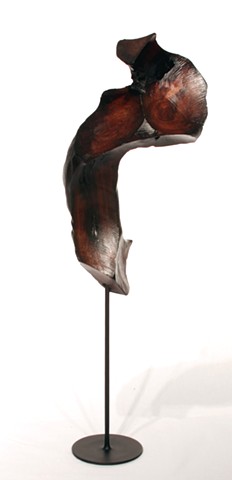 Untitled.
(Figurative Wood Sculpture, Manzanita #4)