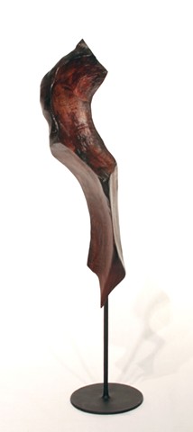 Untitled.
(Figurative Wood Sculpture, Manzanita #1)