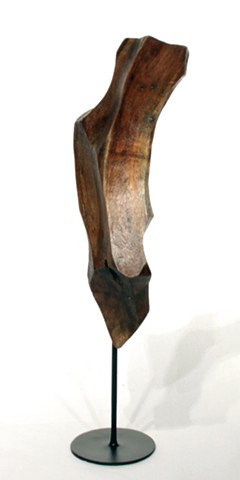 Untitled.
(Figurative Wood Sculpture, Pine #2)