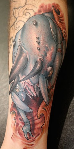 Bug tattoo, insect tattoo, tattoo, Phoenix tattoo, tattoo artist, Eric James tattoo