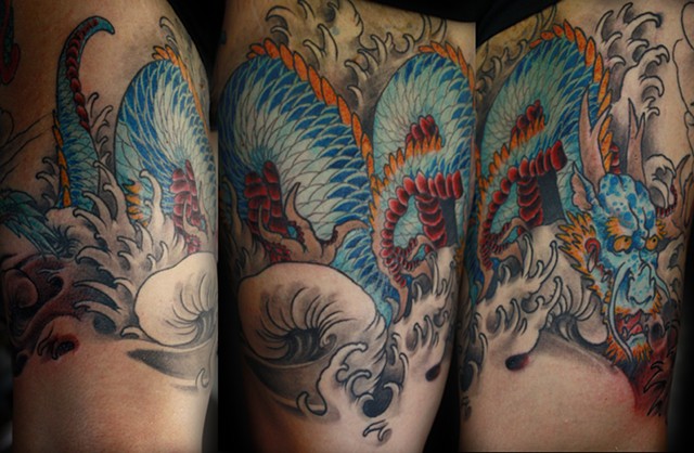 dragon tattoo eric james tattoos blind tiger tattoo phoenix arizona