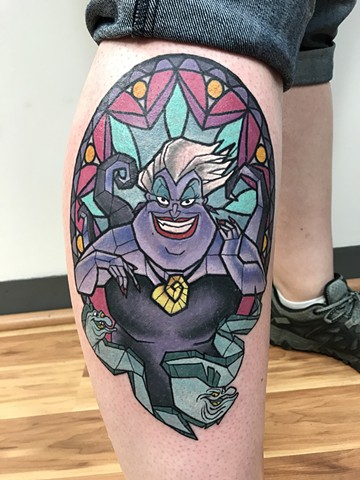 Stained glass Ursula 