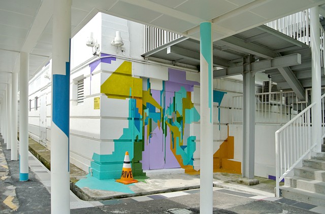 public art for DRIVE festival singapore gillman Barracks by Merryn TRevethan