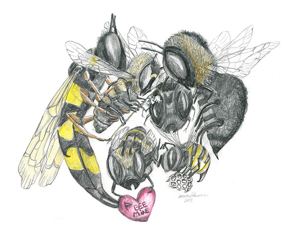 Heather Pereira Artwork Bees