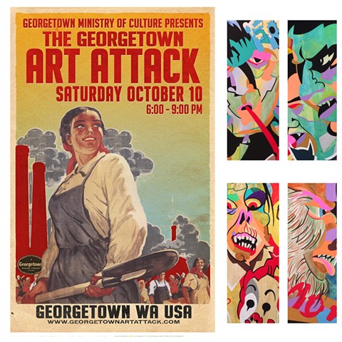 Georgetown Art Attack
Seattle, WA. 