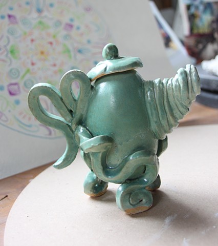 Curly Teapot