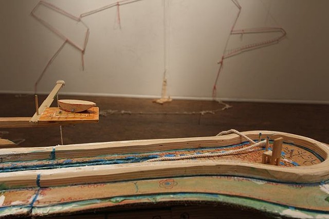 The Love Boat (abandoned) at Manifest Gallery, solo, 2012