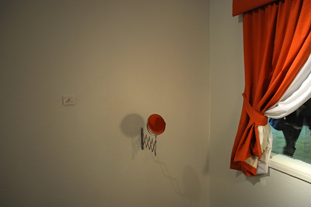 ...don't let the drapes catch! (detail)