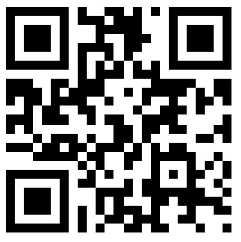 QR (Quick Response) code to access the website www.rvmann.com from a smartphone that has a QR reader app scanner.
