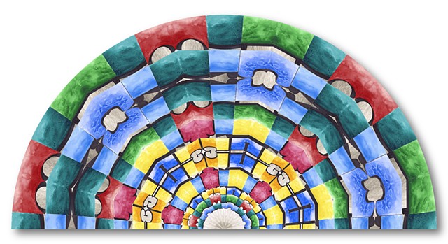 Fan-tasy with Bright Colors*