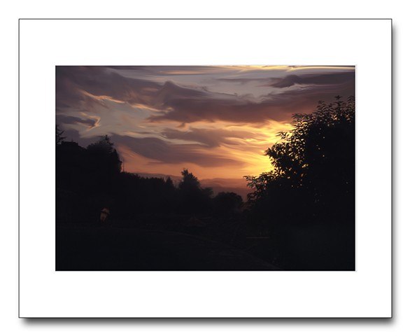 un tramonto umbriano