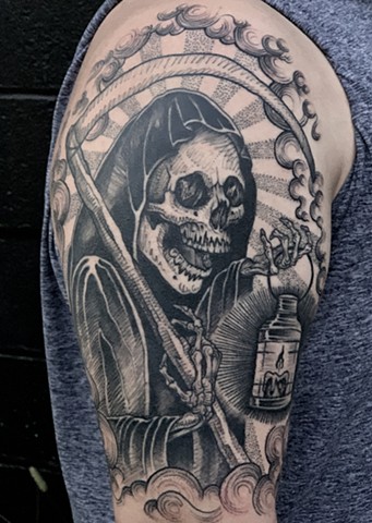 Reaper tattoo New Haven 