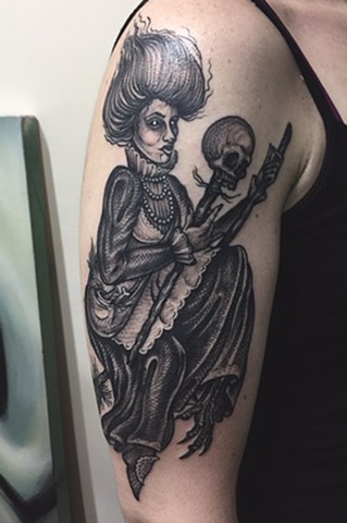 Baba yaga tattoo New Haven ct