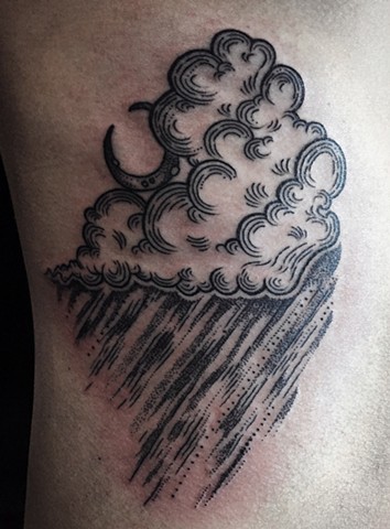 Cloud tattoo New Haven ct