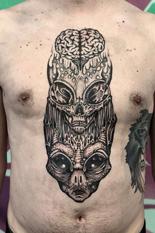 Alien tattoo New Haven ct