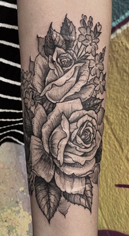 Roses tattoo New Haven ct