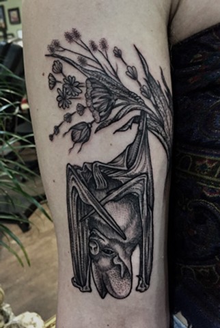 Bat tattoo New Haven ct