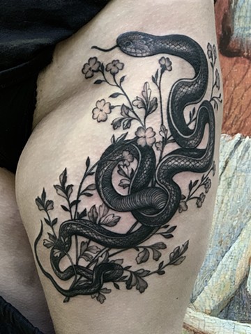 Snake tattoo New Haven ct