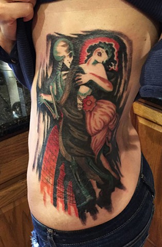 Danse macabre tattoo New Haven ct