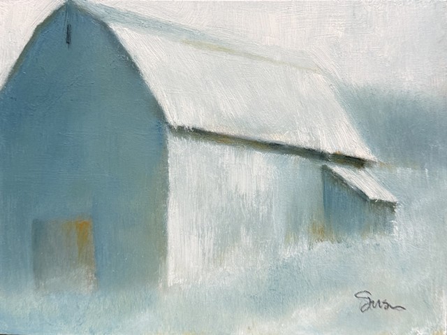 Barn in Blue