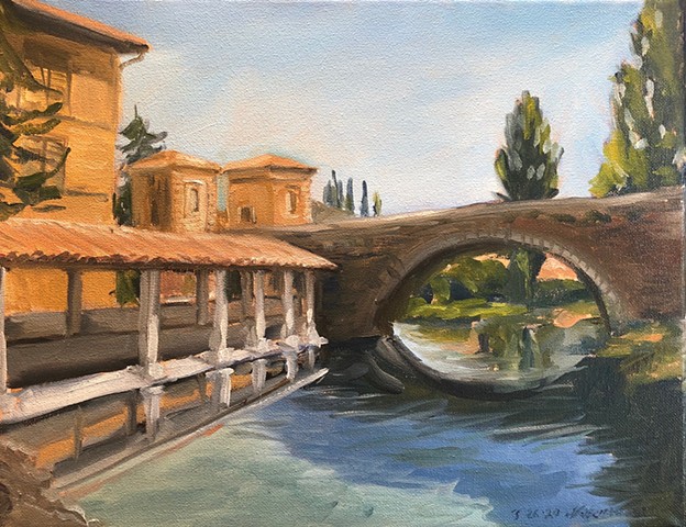 Bevagna Italy Painting
