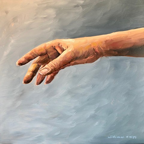 Hand Shake Painting