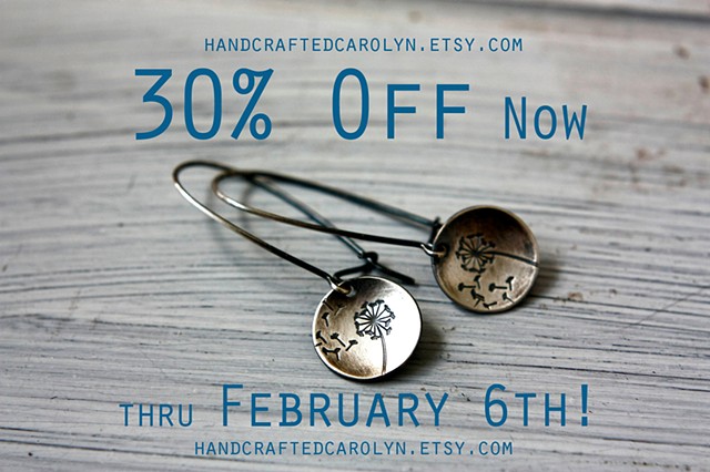Etsy Sale - 30% off Sale in My Etsy Shop! 