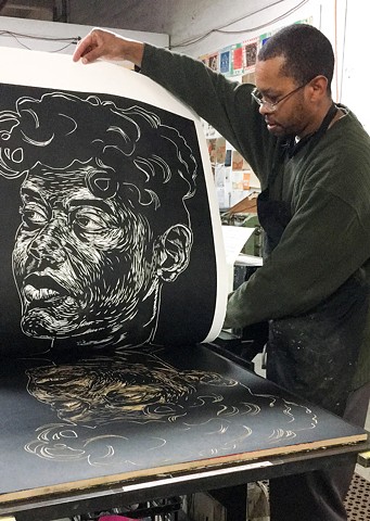 MFA Alumni Printmaking : Jamaal Barber