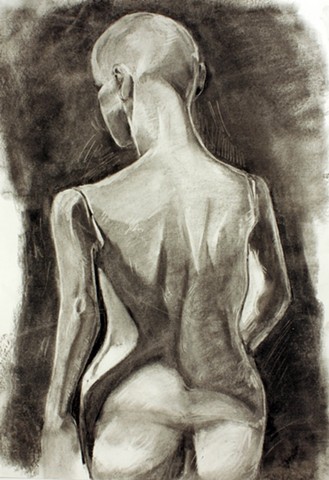 Figure drawing from still-life
