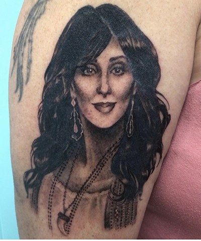 Cher portrait on Jenny
