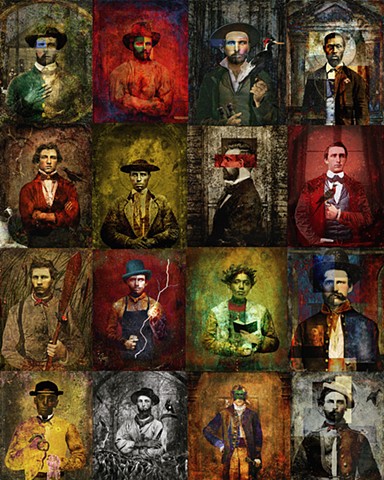 16 Portrait Collages