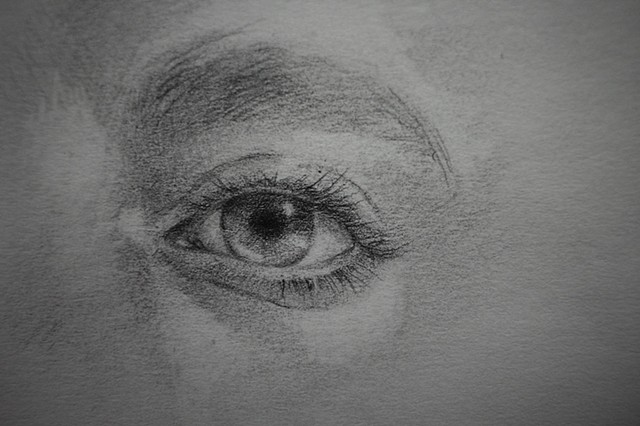 Eye in Graphite