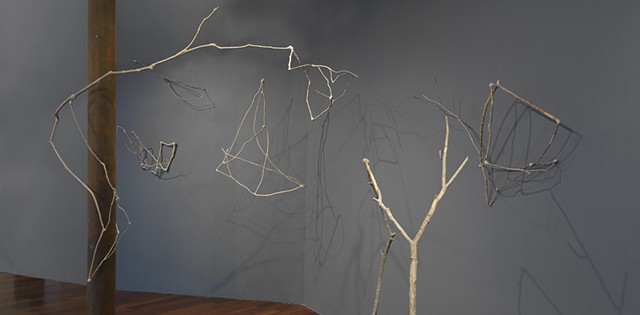 The Aching Web, installation view 2