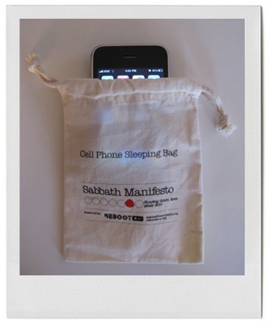 The Cell Phone Sleeping Bag