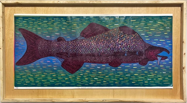 Brandelyn Cochran, The Zombie Salmon, 2026 