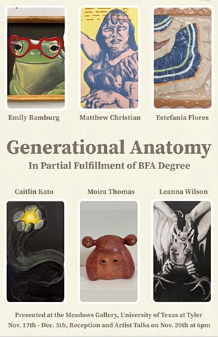 Generational Anatomy
Fall 2025 BFA Exhibition