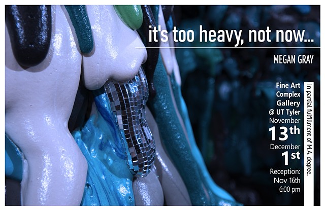 it’s too heavy, not now...