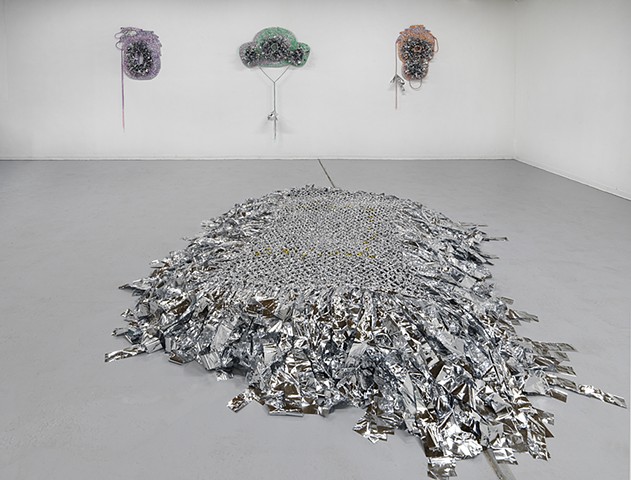2022 installation view of José Santiago Pérez:Portalisms at Boundary, Chicago