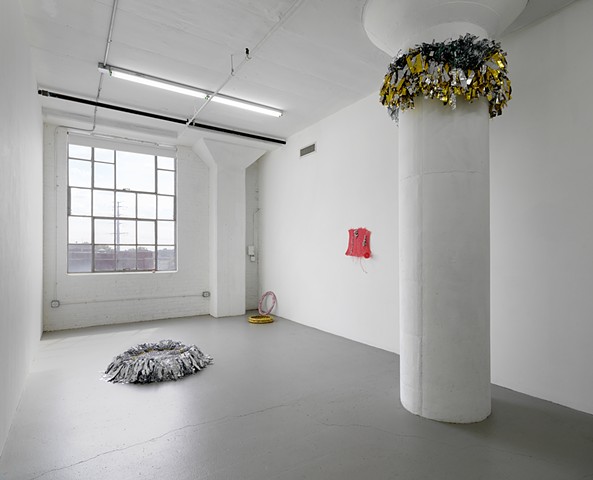José Santiago Pérez: ShimmeRings, installation view, Tiger Strikes Asteroid, Chicago