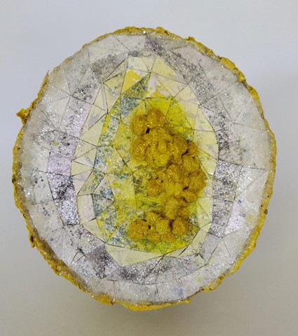 Untitled (Yellow Geode)