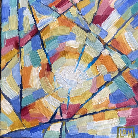 Haliburtan Highlands Study 4 6â€�x6â€� Oil on canvas $125 + HST HST SALE $99 + HST 