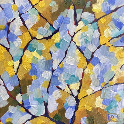 Haliburtan Highlands Study 7 6â€�x6â€� Oil on canvas $125 + HST SALE $99 + HST