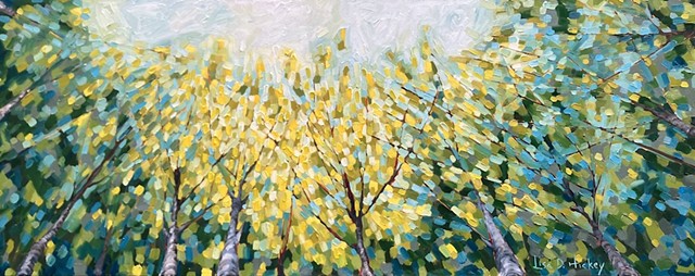 Married to amazement 24 x 60 Oil on canvas $3000.00 + HST SALE $2400 + HST