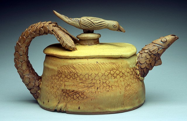 Fish & Fowl Teapot