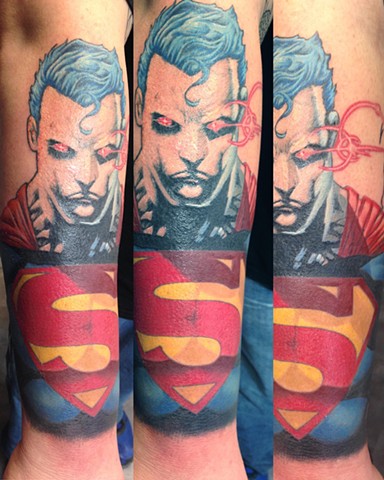 Ron Meyers - Superman Tattoo