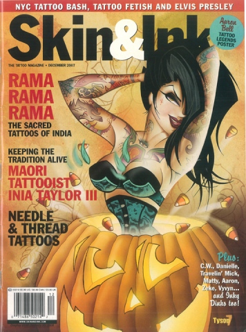 Skin & Ink December Issue 2007 